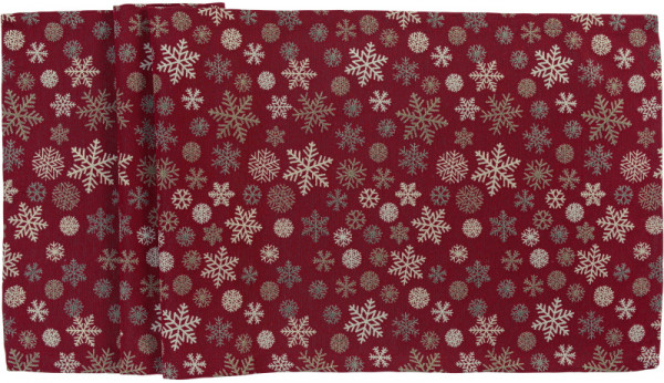 Sander North Tischläufer 50x140cm burgundy