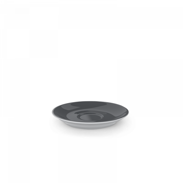 Dibbern Solid Color Anthrazit Espresso Untertasse Classico