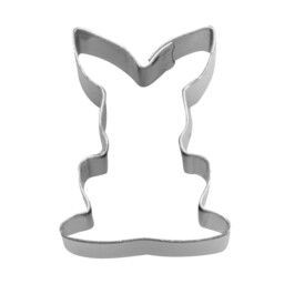 Städter Ausstecher Edelstahl glänzend Hase 2 cm Mini