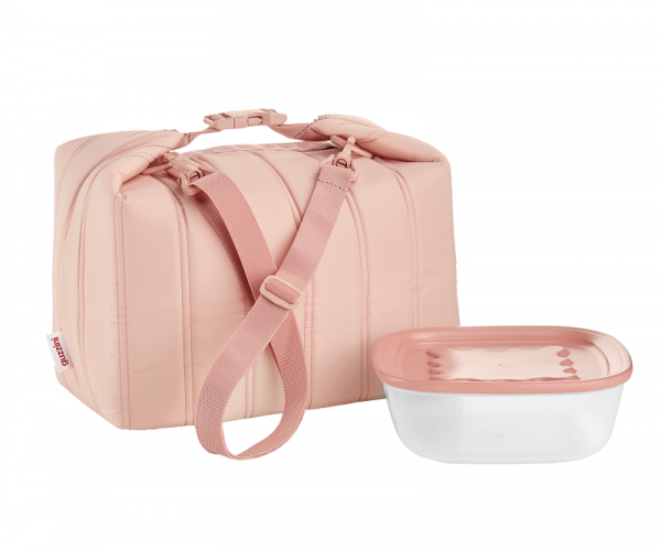 Guzzini Kühltasche groß mit Aufbewahrungsdose Peach blossom pink