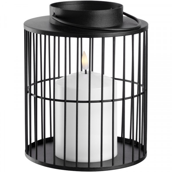 Leonardo LED Laterne 18cm schwarz