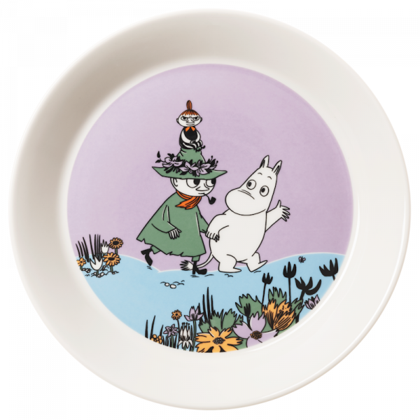Moomin Teller 19cm Friends Forever
