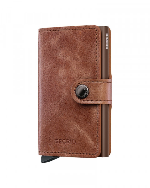 Secrid Miniwallet Vintage Cognac Brown