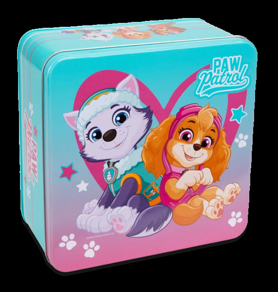Städter Gebäckdosen Paw Patrol Mädchen Weißblech Türkis front