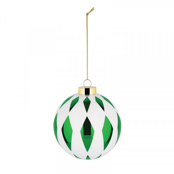 ALESSI Delight Weihnachtskugel Dec.6 grün