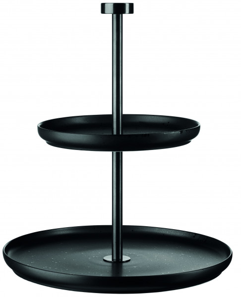 ASA Coppa Kuro Etagere 2-stufig H. 23,5 cm, D. 21 cm, D. 15 cm