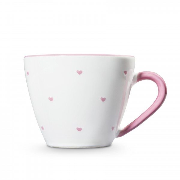 Gmundner Herzerl Rosa, Kaffeetasse Gourmet (0,2L)