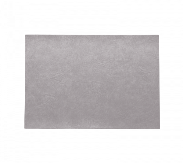 ASA Vegan Leather Tischset Silver Cloud