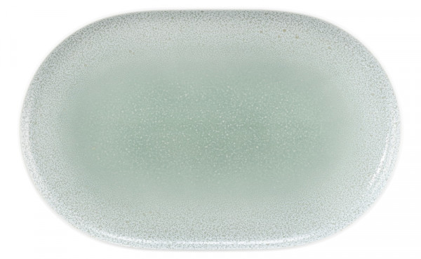 Seltmann Weiden Sento Mint Teller/Servierplatte oval 33x20cm