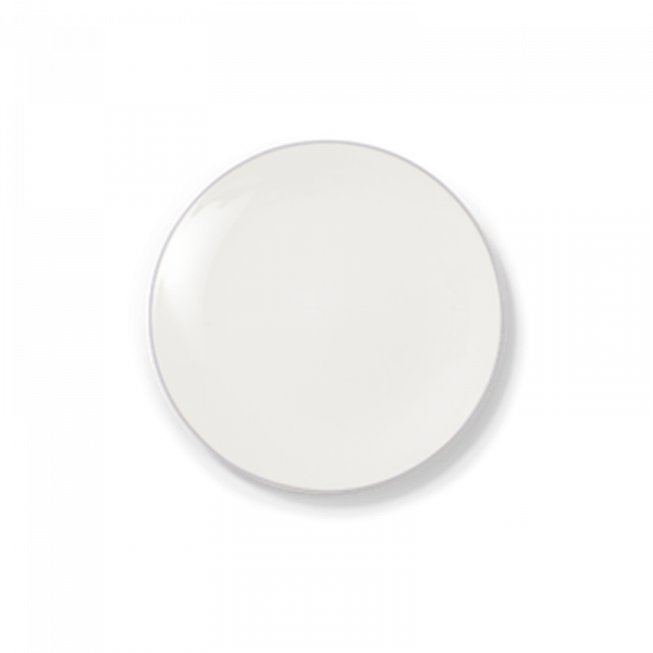 Dibbern Simplicity Grau Teller flach 21cm