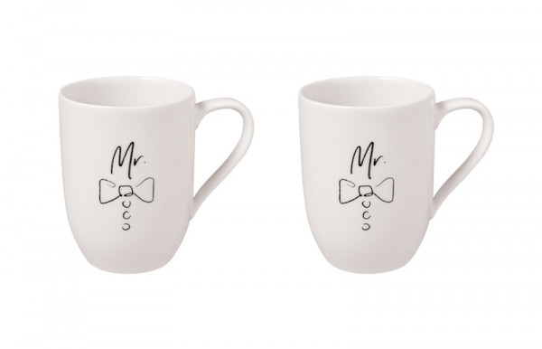 Villeroy&Boch Statement Henkelbecher Mr&Mr Set 2tlg.