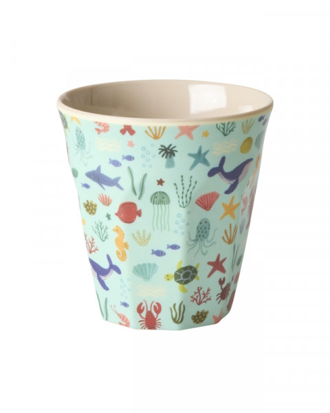 Rice Becher 9cm Ocean Print