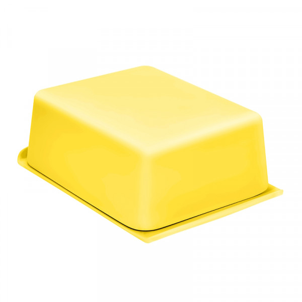 Magu Butterdose gelb