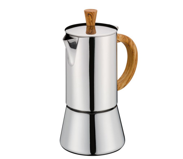 Cilio Espressokocher Figaro 4Tassen Olive