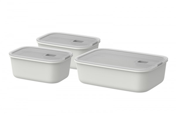 Mepal Frischhaltedose EasyClip Set 3tlg Nordic White