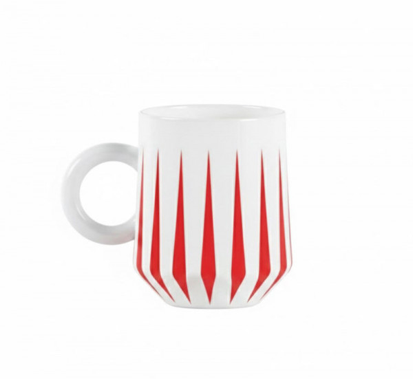 Alessi Delight Tasse rot