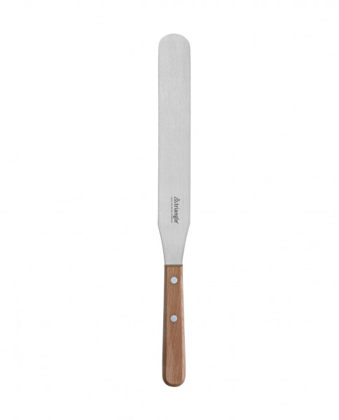 Triangle Streichpalette flexibel 25 cm Kirschbaum Spatulas Classic Wood