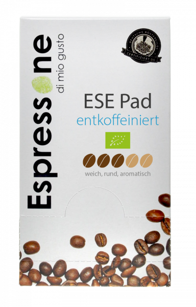 Espressone Espressopads Entkoffeiniert 18 Stück