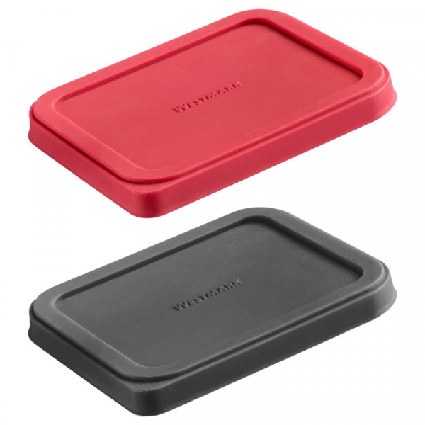 Westmark 2 Frischhaltedeckel eckig