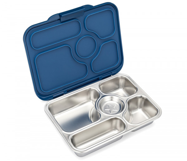 Lekkabox Presto Edelstahl Lunchbox Santa Fe Blau