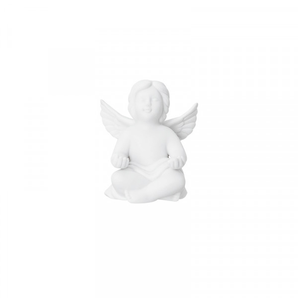 Rosenthal Engel mit Meditation groß
