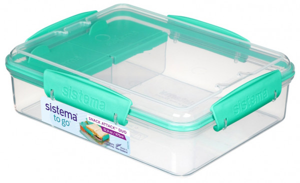  Sistema Snack Attack to Go Duo 975ml Mint