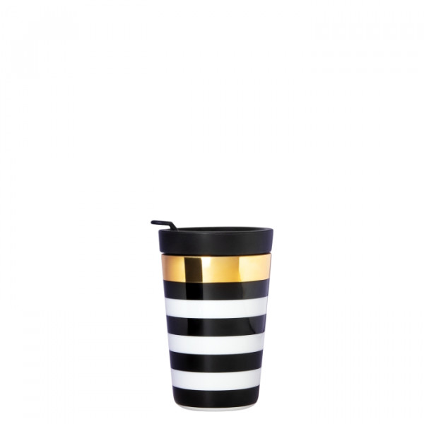 Fürstenberg Coffee To-Go Becher Cross Stripes