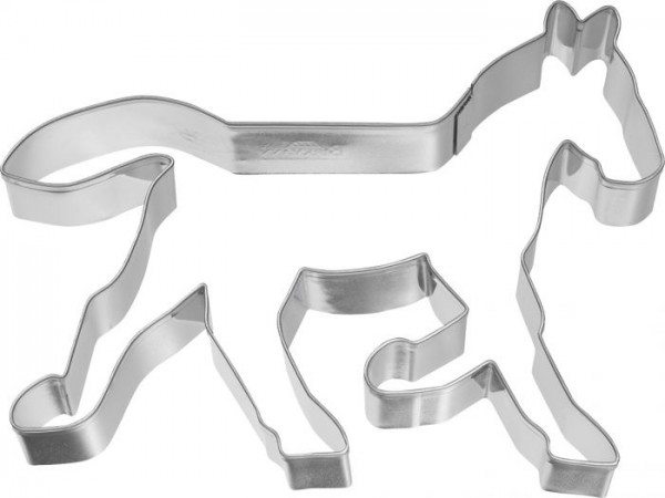 Birkmann - Ausstechform Pferd im Trab, Edelstahl, 12 cm