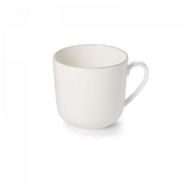 Dibbern Fine Bone China Platin Line classic Becher mit Henkel 0,32ltr