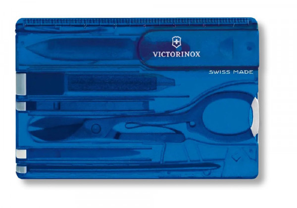 Victorinox Taschenmesser Swiss Card blue