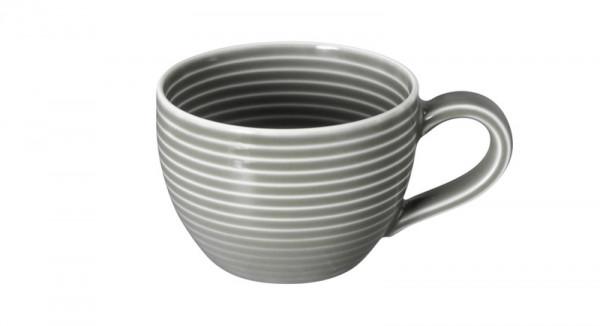 Seltmann Weiden Beat Perlgrau Espressoobertasse 0,11l mit Relief