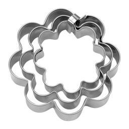 Städter Terrassen-Ausstecher Blume ø 3 / 4 / 5 cm Set, 3-teilig