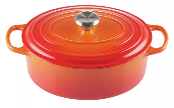  Le Creuset Bräter oval 27 cm ofenrot 