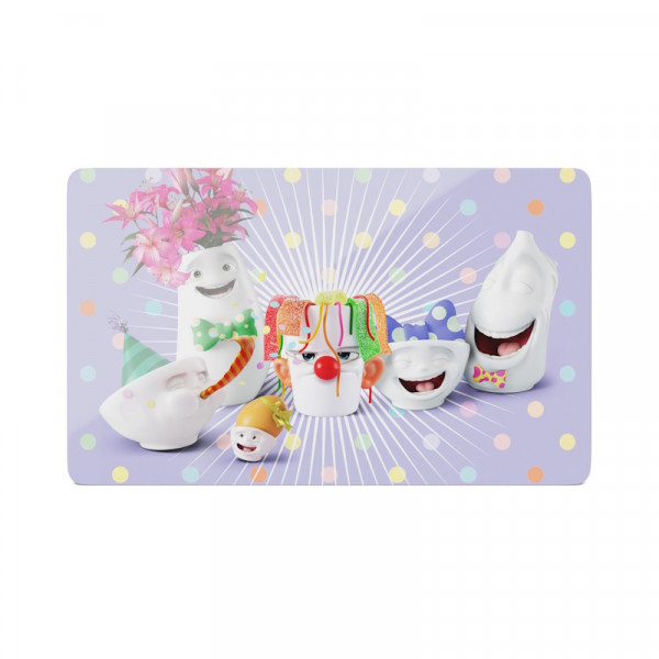 Fiftyeight Products Frühstücksbrettchen Happy Happy