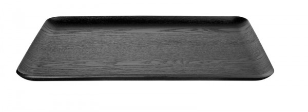 ASA Tablett rechteckig schwarz 36x28 cm