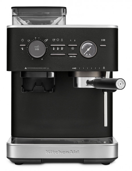 KitchenAid Espressomaschine mit Mühle Gusseisenschwarz