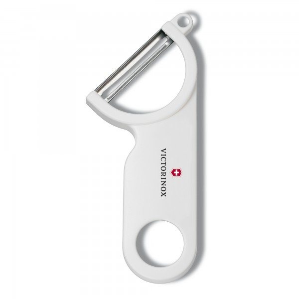 Victorinox Sparschäler weiss rostfrei quer