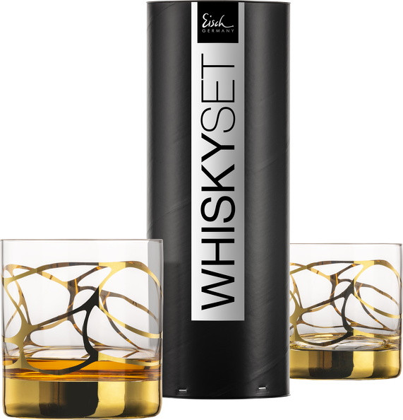Eisch Stargate Whiskyglas gold - 2 Stk