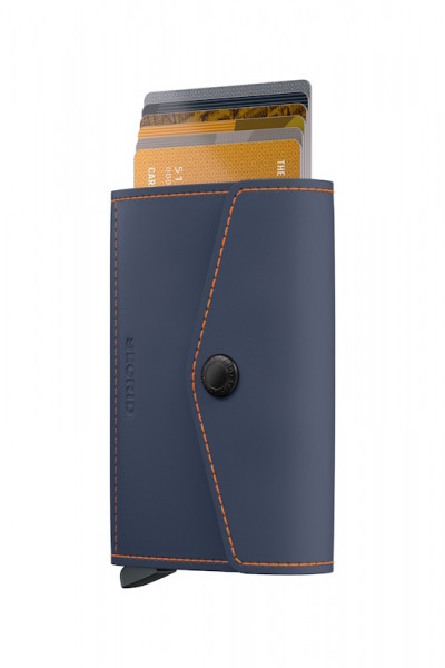 Secrid Miniwallet Envelope Matte Nightblue Orange