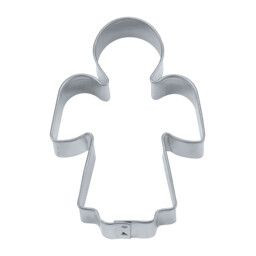Städter Ausstecher Edelstahl glänzend Engel 7 cm