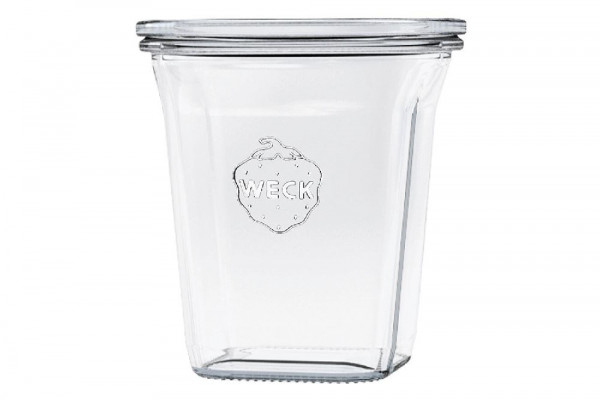 Weck Quadro-Glas m.D. 545 ml