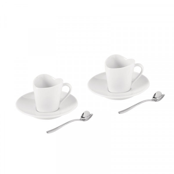 Alessi Espressotassenset mit Löffeln