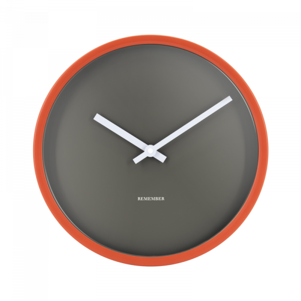 Remember Wanduhr Mocca