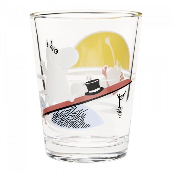 Moomin Glas 22cl Evening swim