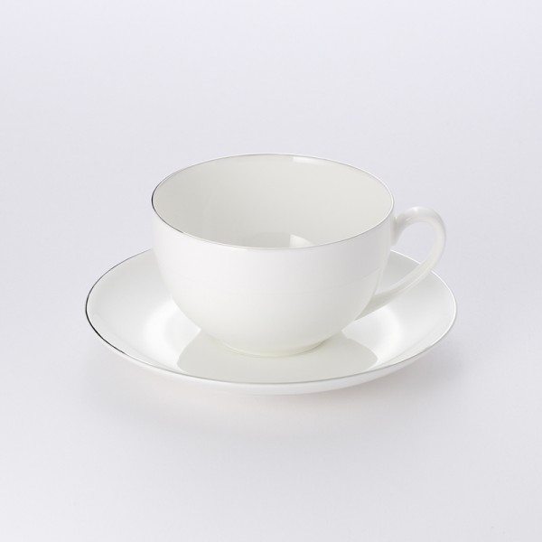 Dibbern Fine Bone China Platin Line classic Cafe au lait Obertasse O,32ltr