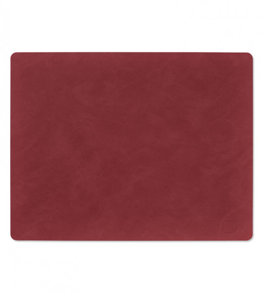 LindDNA Tischset Square L Nupo Red 35x45cm