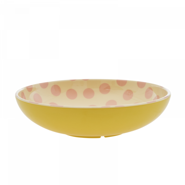 Rice Salatschüssel Pink Dots