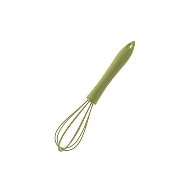 Kochblume Schneebesen mini S 19 cm silikon olive