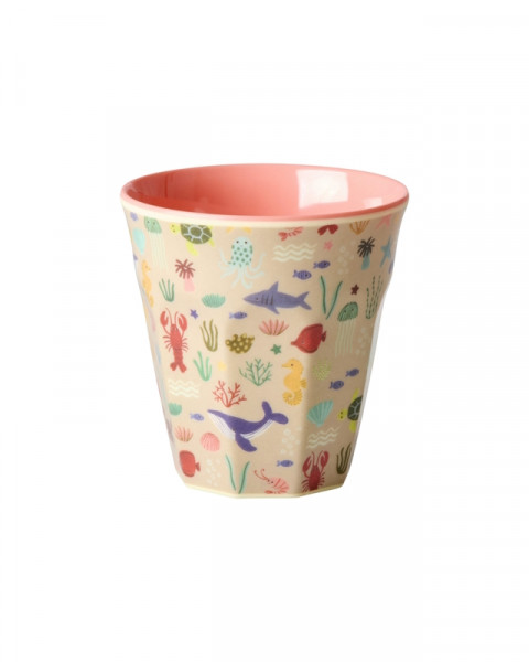 Rice Becher 7,5cm Coral Ocean Print
