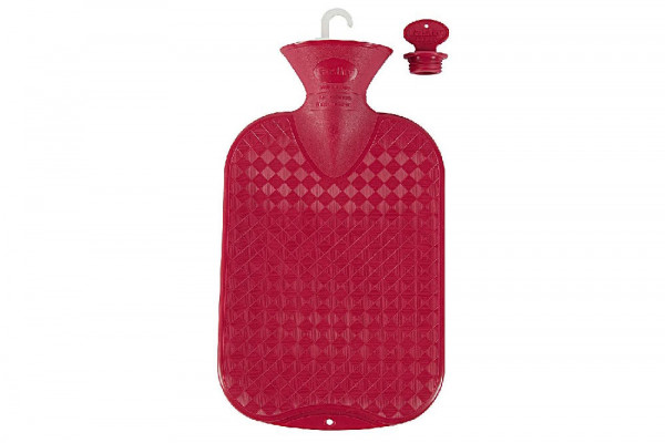 Fashy Wärmflasche Cranberry glatt 2 Liter